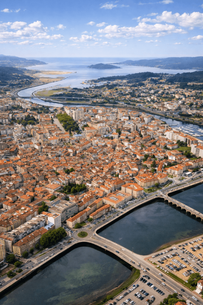 Qué ver en Pontevedra casco histórico y río Lérez.