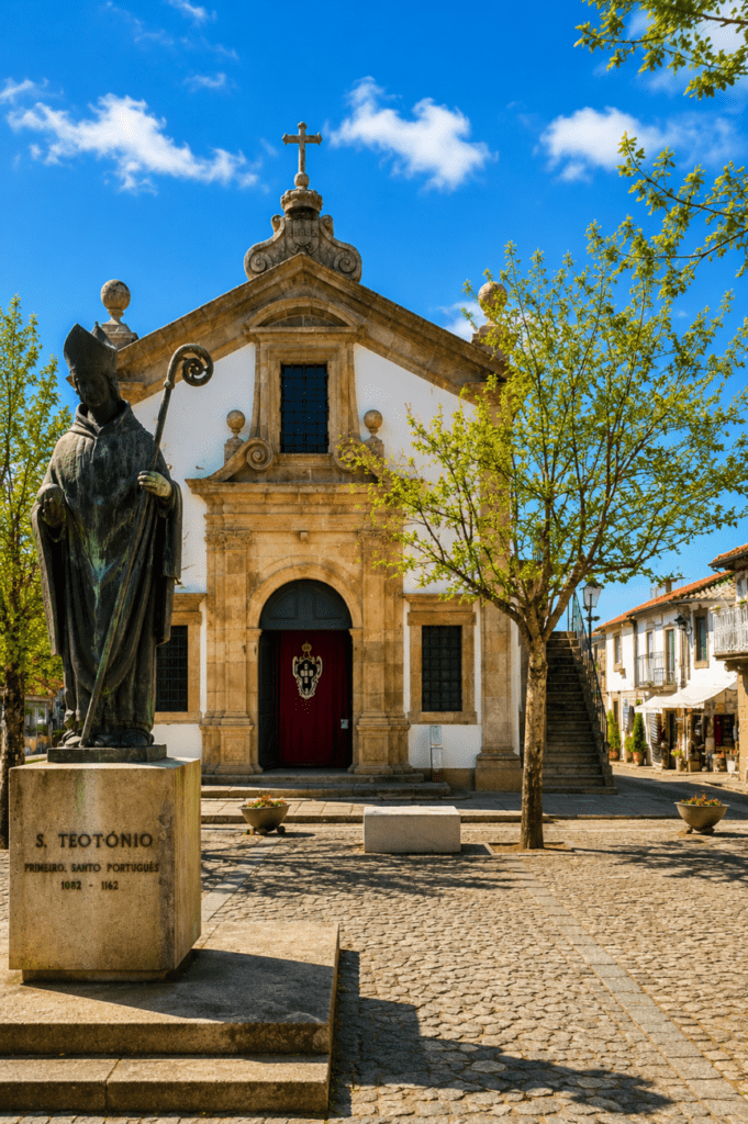 Capilla de Bom Jesus en el centro histórico de Valença do Minho, Portugal