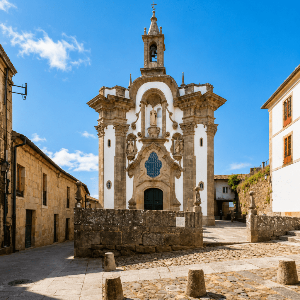 Capilla de San Telmo en el casco histórico de Tui