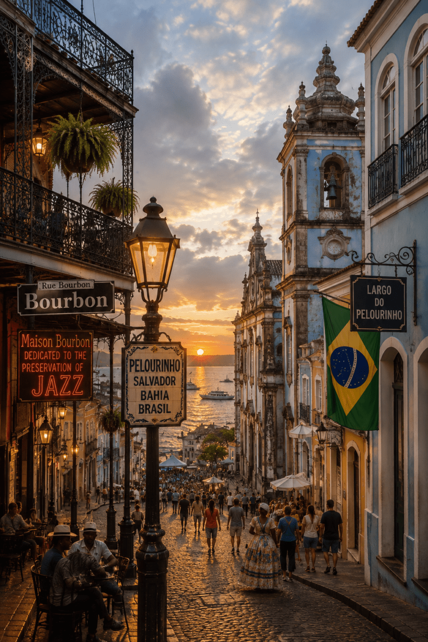 Nueva Orleans y Salvador de Bahía, ciudades unidas a la historia de Gaxate