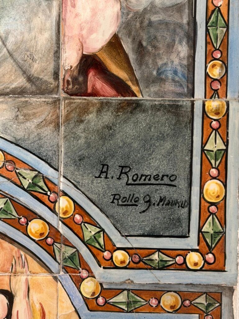 Firma de Alfonso Romero Mesa